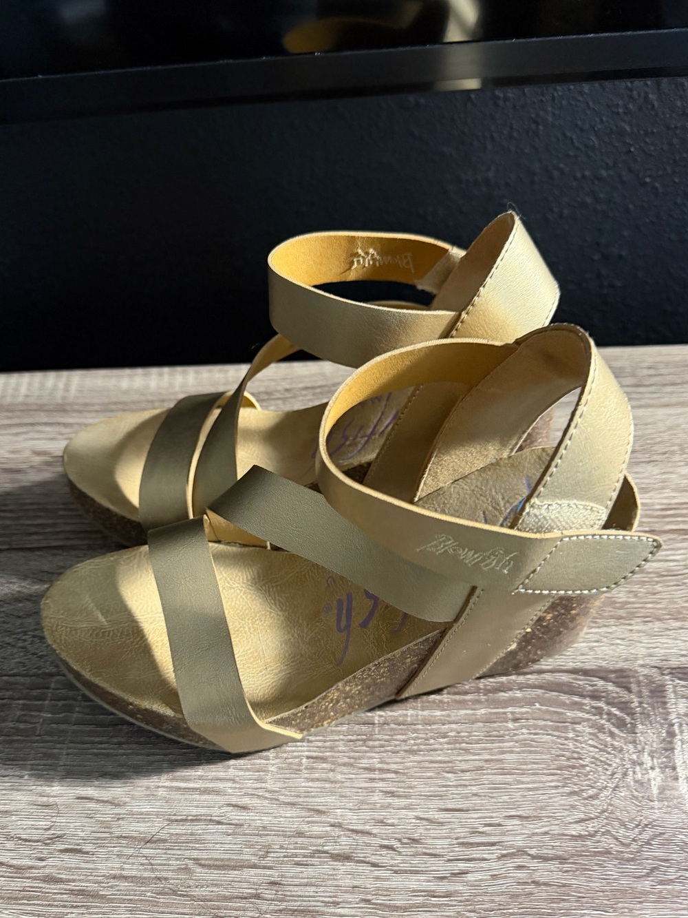 Womens Strappy Wedge Sandals by Blowfish - Picture 5 of 10